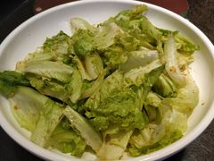 炝拌生菜-刘胖子家常菜·蹄花焖藕(中南店)