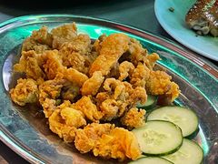 咸蛋鱿鱼-黄亚华小食店(Jalan Alor)