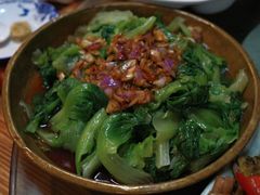 红葱头淋生菜-桃姐农庄老字号(从化温泉店)