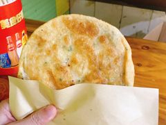 葱油煎饼-王记生烫牛杂面馆(兰陵路店)
