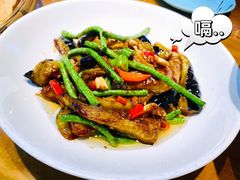 茄子豇豆-鸡毛店·川菜(李家沱店)
