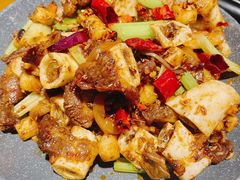 爆炒羊玉环-秘小馆·砂锅羊棒骨(阳曲路店)