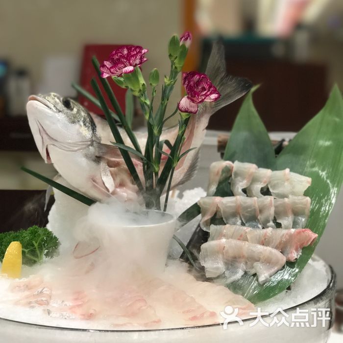 喜事汇酒家金雕鱼刺身图片-北京粤菜馆-大众点评网