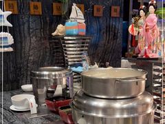 自助取餐区-北京希尔顿逸林酒店-逸轩西餐厅-自助餐厅