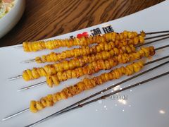 烤玉米-潮庭·大连海鲜·炭火烧烤·扇贝王(大连店)