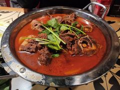 羊蝎子暖锅-新凯旋烧烤·燕姐千岛湖土菜