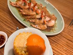 蒜蓉开片虾-新白鹿餐厅(百联中环店)