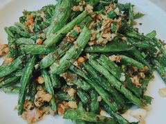 干煸肉末四季豆-蔴将·川菜(黄龙万科店)