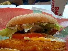 爆浆芝士鸡排堡-汉堡王(大连柏威年餐厅店)