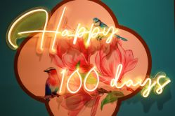 -11 Baby百日宴生日气球创意布置