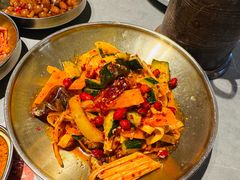 拌花菜-草家酱蟹炭火烤肉店(珲春南路一店)