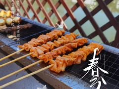 -尚庄度假村·庭台树下·户外烧烤·团建CS·轰趴营地(上庄水库店)