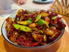 宫爆板筋-山石榴·贵州菜(丰盛里店)