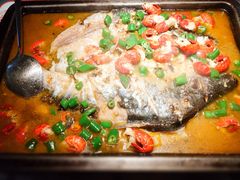 小龙虾藤椒烤鱼-探鱼·鲜青椒爽麻烤鱼(西南商都店)