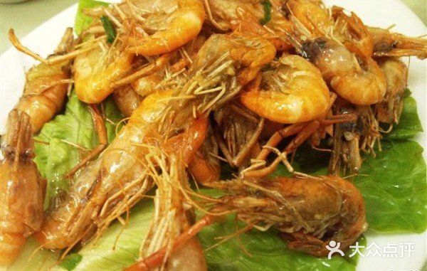 春餐厅油爆虾图片