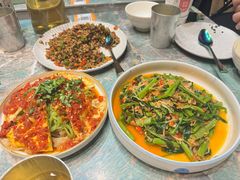 酸笋炒空心菜-浩海火烧云傣家菜(京广店)