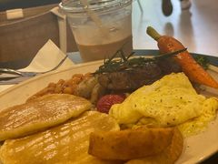 肉食拼盘松饼全餐-明谦·Coffee&Cocktail Bar(美您公园店)
