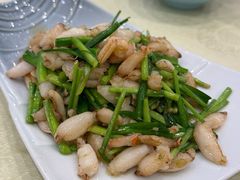 韭菜炒蟹腿-奥华餐厅·老张记(台基厂店)