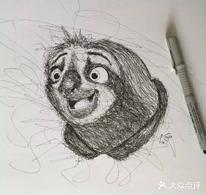 一组迪士尼卡通角色插画作品欣赏[礼花]