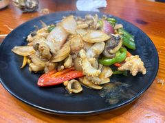 炒八爪鱼-台州老六海鲜面馆(上南总店)
