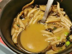 蘑菇汤莜面鱼鱼-西贝(深圳卓悦汇店)