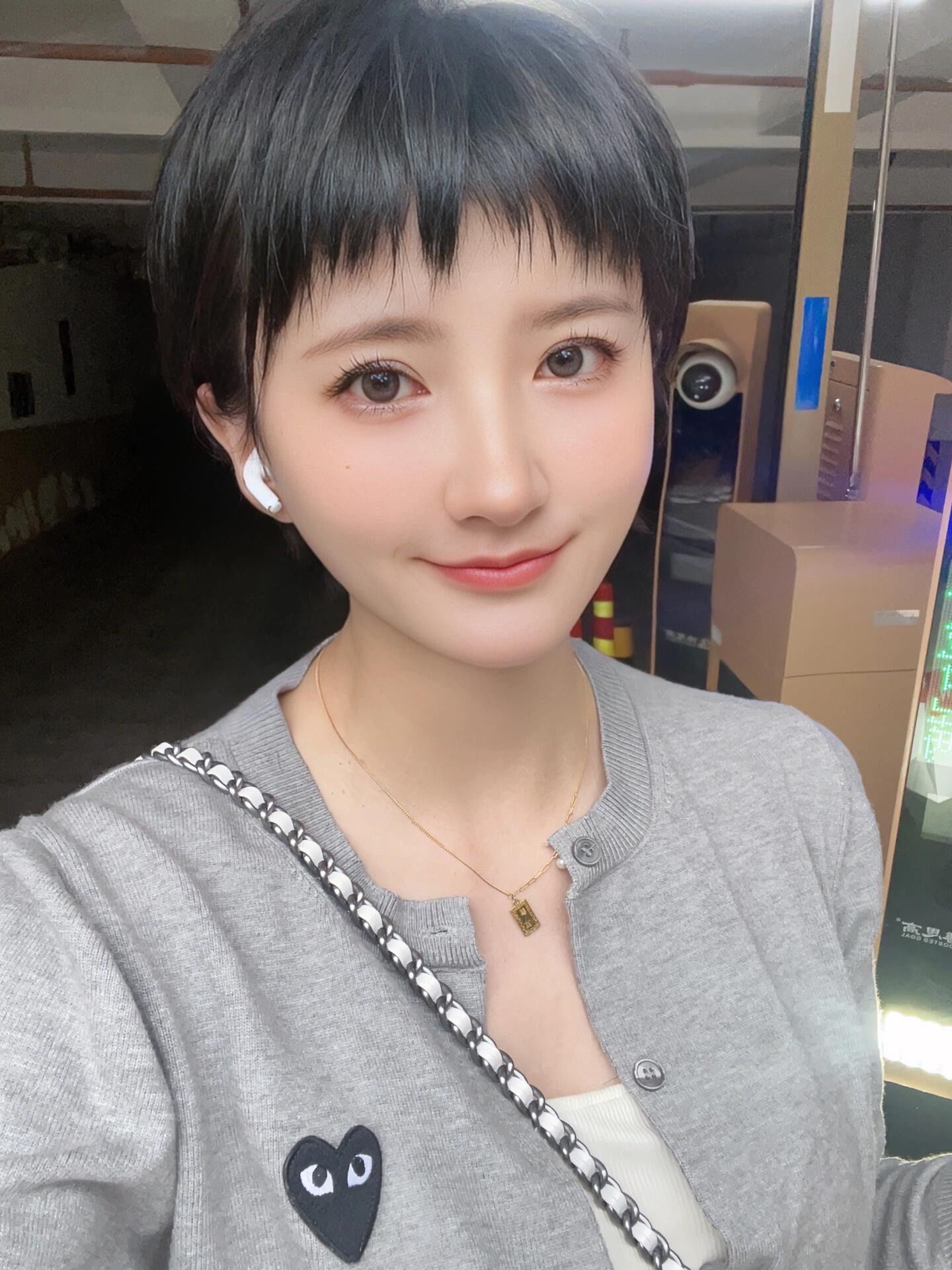 减龄短发
