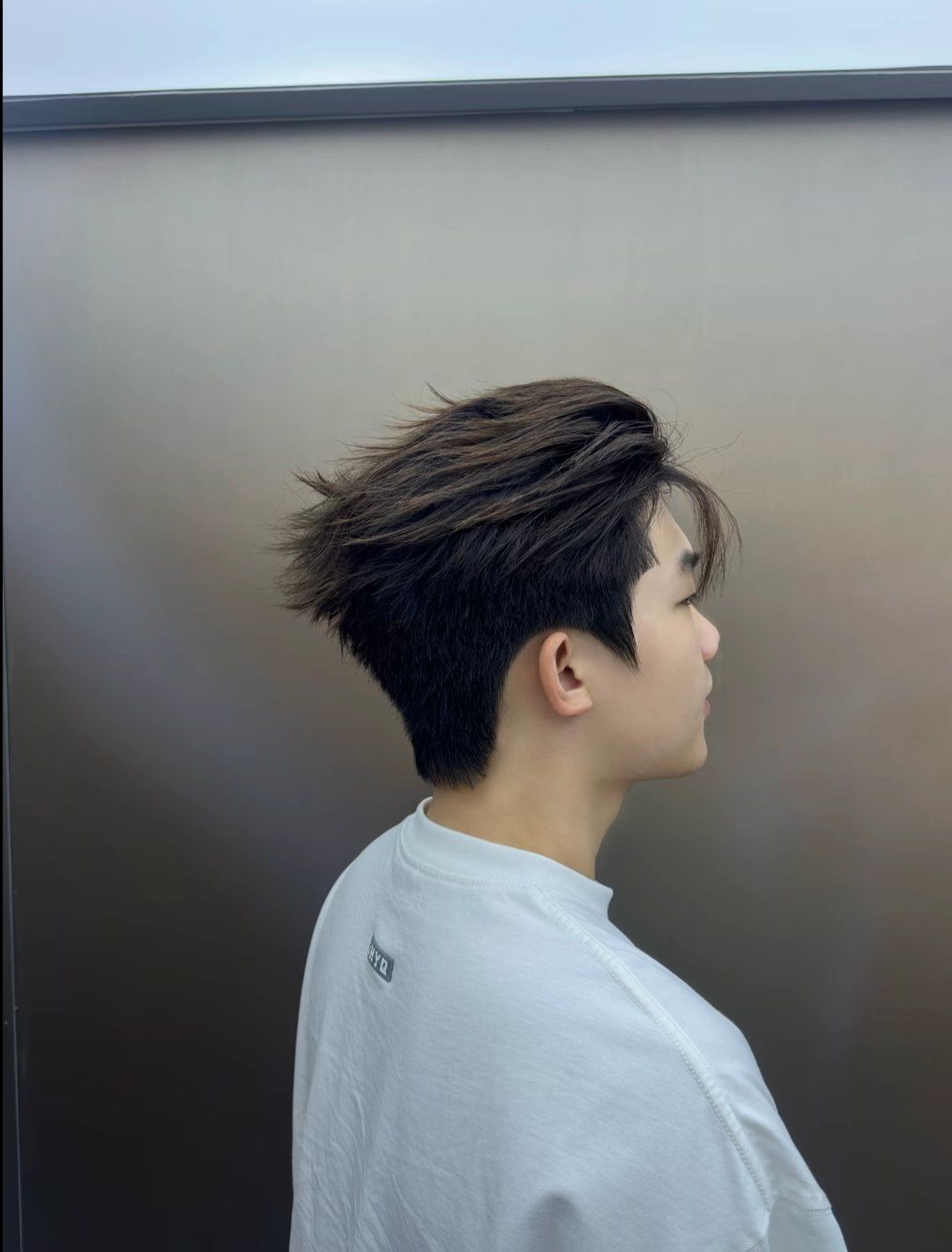 龙须背头,嘎嘎帅