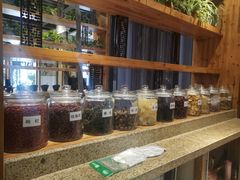 自助调料区-禾记花园涮肉餐厅