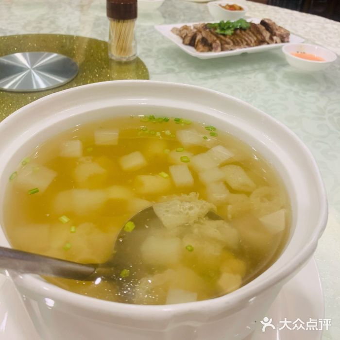 潮满香·经典潮汕菜竹笙干贝汤图片