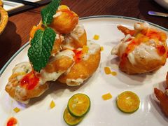 芒果青芥大虾球-映水芙蓉(长宁来福士店)