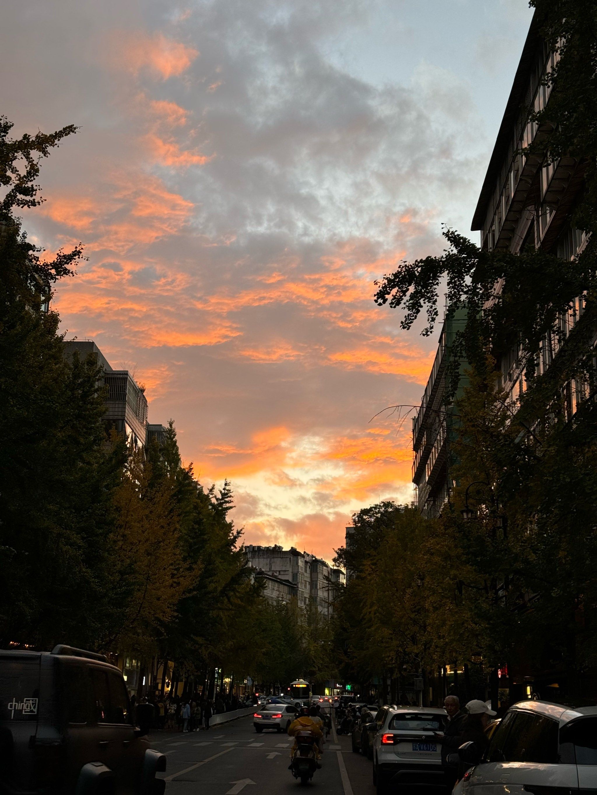 0元玩转这座城文林街日落,秋天,文林街