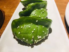 香辣肉锅贴-苏小柳手作点心(控江旭辉分院)
