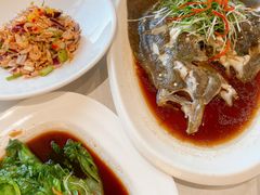 葱油多宝鱼-天顺渔港·海景餐厅(星海广场店)