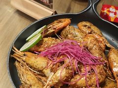 奶油爆膏罗氏虾-谭十三大排档·18年老字号(船山路总店)