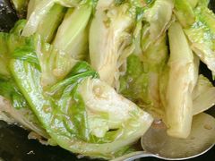 虾酱啫啫唐生菜-誉八仙酒楼(静安大悦城店)