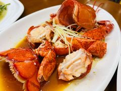 清蒸波士顿龙虾-望海潮海鲜店 特色家常菜(在海一方店)