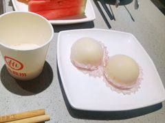芒果冰皮麻薯-海底捞火锅(太原万科城店)