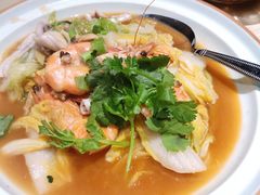 虾汁白菜-小船渔村•大连菜•大连焖鱼(黄河路店)