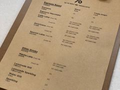 菜单-% Arabica阿拉比卡咖啡(武康路店)