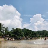 在仙游县与德化县交界的九仙溪上游，有一处可与白水洋相