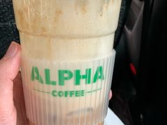 海盐拿铁-ALPHA COFFEE阿尔法咖啡(虹泉路店)