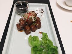 养生黑蒜牛柳粒-明阁 Ming Court(广州朗豪酒店)