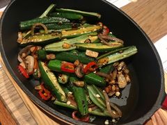 小炒秋葵-小大董·烤鸭(凤凰汇店)