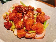 蒜香蜜汁排骨-绿茶餐厅(布吉万象汇店)