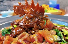 Rooster and Bull Penis Stew