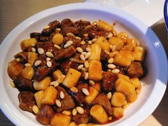 松子牛肉炒年糕-兔爸私家小厨(新北万达店)
