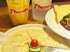 -Thanks美式餐厅(汉堡咖啡店)