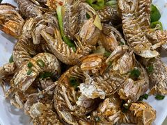 椒盐濑尿虾-考记泥焗鸡农庄·海鲜(北洛秘境店)