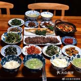 韩国一家三口的晚餐