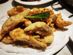 椒盐九肚鱼-肥仔文澳门猪骨煲(南京西路店)